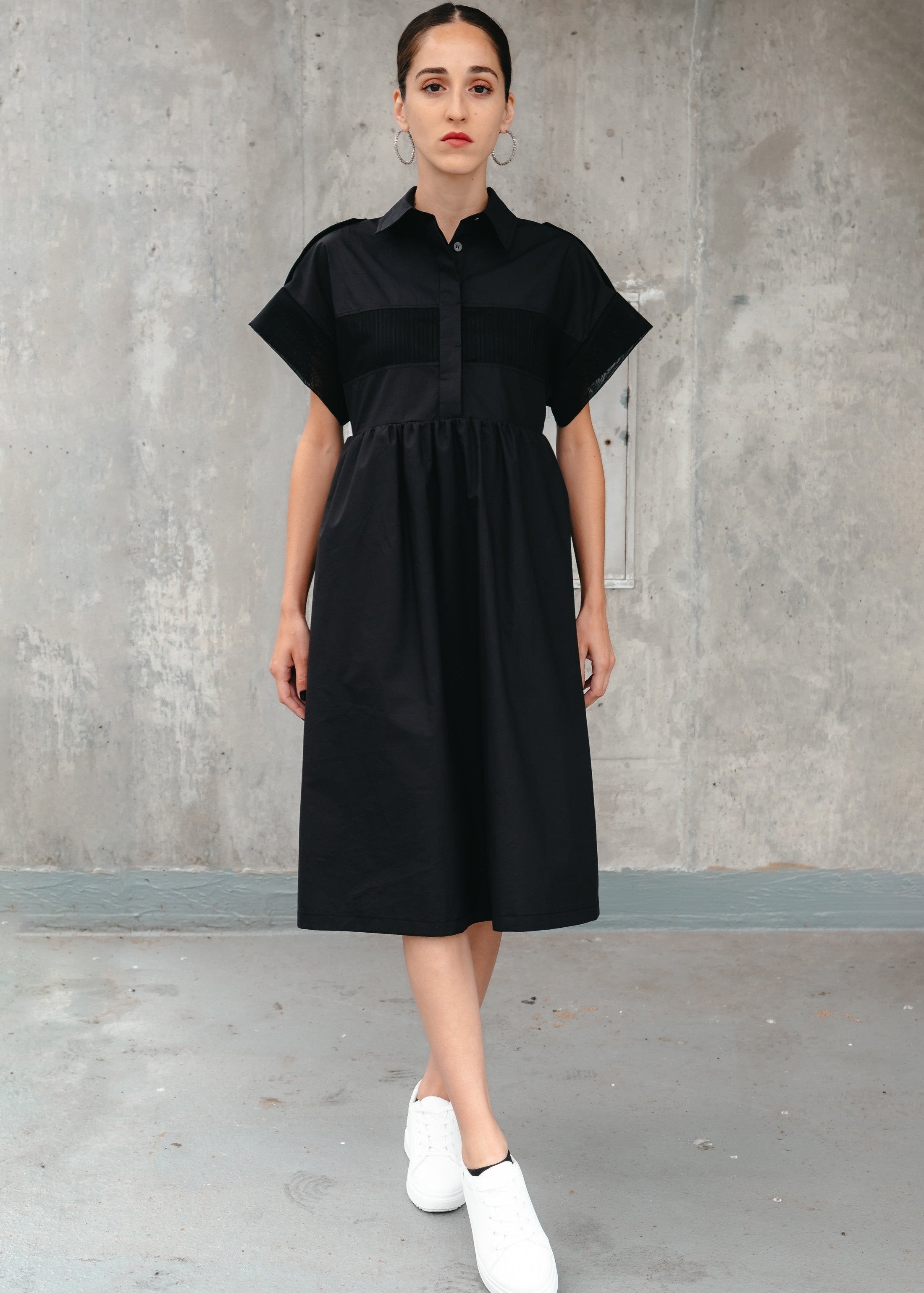 COS + A Line Shirt Dress