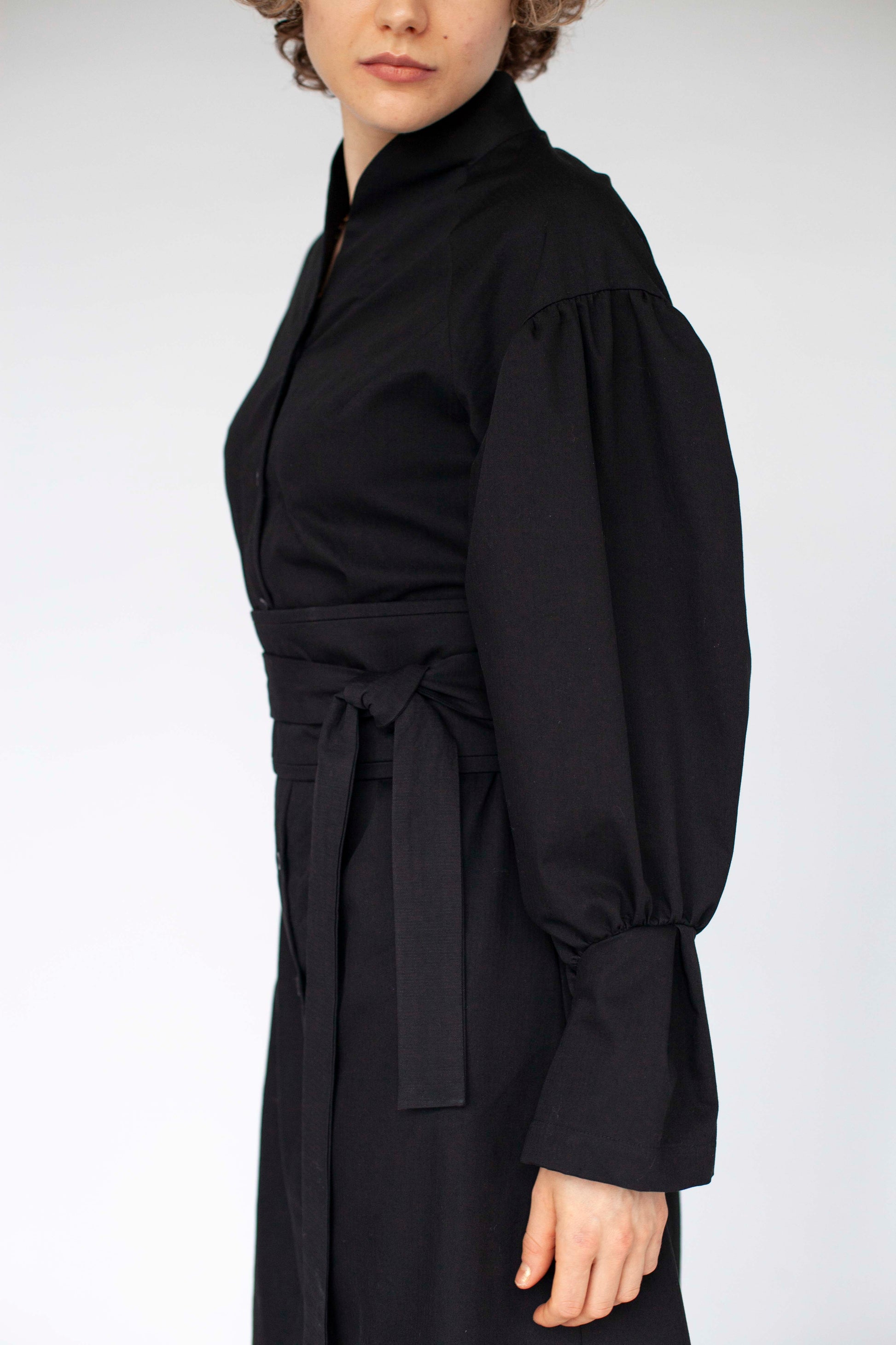 JULIA DRESS (Black) - Goreea Designs